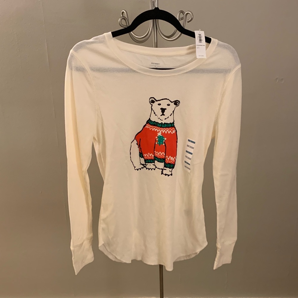 Old navy long sleeve pajama shirt